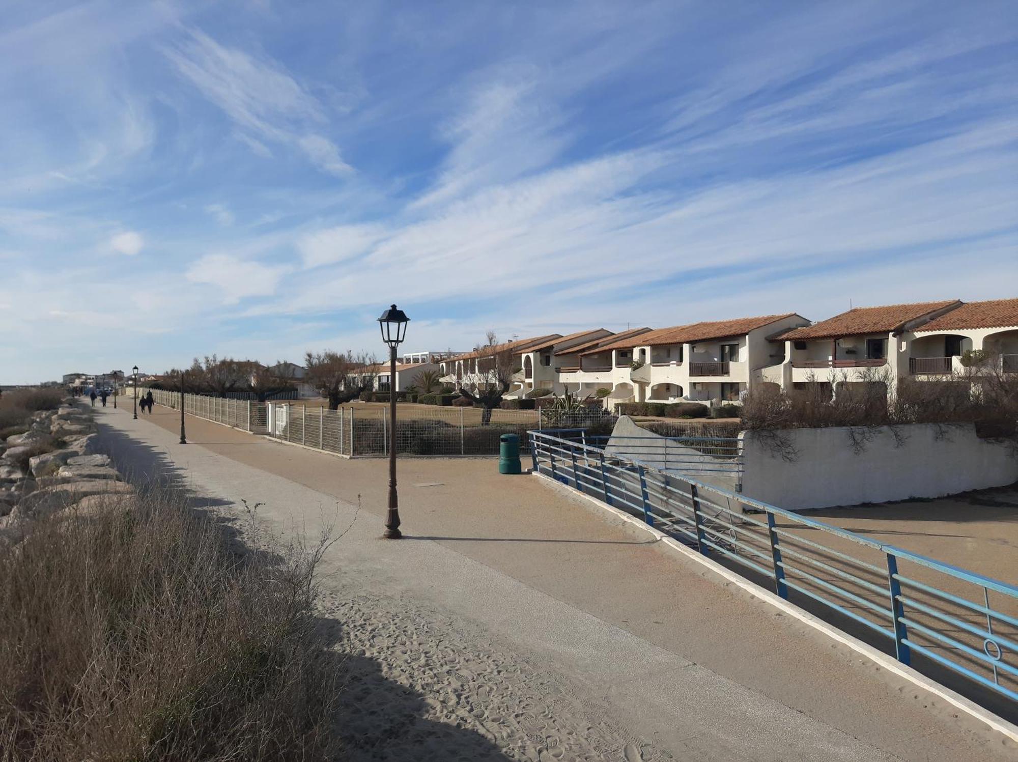 Appartement Front De Mer Avec Vue Et Acces Plage, 圣马迪拉莫 外观 照片